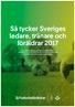 Så tycker Sveriges ledare, tränare och föräldrar 2017