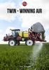 TWIN - WINNING AIR. HARDI - The Sprayer