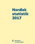 Nordisk statistik 2017