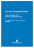 UPPDRAGSBESKRIVNING. PARAPLYPROJEKT FÖR MIUN:s PLANERINGSPROCESS. Fortsättningsprojekt; Implementering och Integration