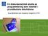 En diskursanalytisk studie av programmering som innehåll i grundskolans teknikämne. Eva Björkholm och Susanne Engström, KTH