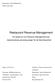 Restaurant Revenue Management
