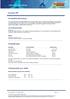 Approved. Egenskap Test/Standard Beskrivning. matt (0-35) Flampunkt ISO 3679 Method 1 28 C VOC-US/Hong Kong. US EPA metod 24 (testad)