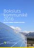 Boksluts kommuniké 2016 SOLTECH ENERGY SWEDEN AB (PUBL)