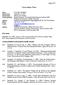 Curriculum Vitae. August 2017
