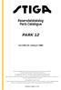 Reservdelskatalog Parts Catalogue PARK Season 1995