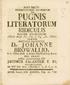 D«JOHANNE- RffiFClJI IS BROWALLIO, JACOBUS FALÄNDER E. Fil.' DEO T>UCE] Mj>r&h. Ampl. fac. Phil. in R%> pttblht examinandam fiflii