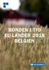 BONDEN I TIO EU-LÄNDER 2018 BELGIEN