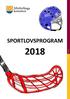 SPORTLOVSPROGRAM 2018