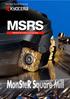 MSRS. Planfräs för extrem grovfräsning