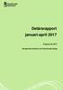 Delårsrapport januari-april 2017