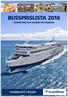 BUSSPRISLISTA 2018 GEDSER-ROSTOCK & RØDBY-PUTTGARDEN