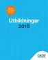 Med SSF:s utbildningar får du tillgång till de praktiska verktygen. Utbildningar 2018