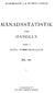 INLEDNING TILL. Månadsstatistik över handeln. Årg (Statistiska meddelanden. Ser.C ; Bd 3). Digitaliserad av Statistiska centralbyrån (SCB) 2011.