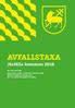 Järfälla kommun Dnr Ten 2017/184 Denna taxa träder i kraft den 1 januari , då tidigare antagen taxa Dnr Ten 2016/315 upphör att gälla.