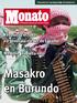 Masakro en Burundo. Revolucia rezulto en ĝenerala elekto de Japanio. Memore pri balta vojo. 30a jarkolekto -novembro 2009/11