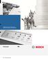Register your new Bosch now:  SP.. Diskmaskin. Bruksanvisning