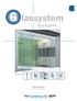 G lassystem. Glassystem för inomhusbruk indoor glass systems. Teknisk information technical information