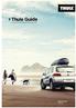 Thule Guide. Thule SmartRack för OK/Q8