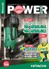 POWERTOOLS 3 ÅRS. Hitachi VI SKA TILL VM! Tävla och vinn biljetter till fotbolls VM! 18V SPIKVERKTYG NR 1890DBRL NR 1890DBCL