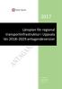 Länsplan för regional transportinfrastruktur i Uppsala län antagandeversion