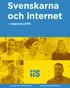 Svenskarna och internet valspecial 2018