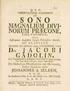 SO N O MAGNALIUM DI VI- NORUM PR/ECONE, gadolin, JOHANNES A. SELEEN, Sub AU S P I C I O. Jg. B. V. DISSERTATIONIS AGADEMICiE