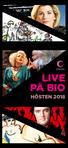 LIVE PÅ BIO HÖSTEN 2018