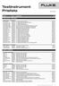 Testinstrument Prislista