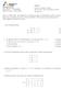 3. Lös det överbestämda systemet nedan på bästa sätt i minsta kvadratmening. x + y = 1 x + 2y = 3 x + 3y = 4 x + 4y = 6