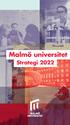 Malmö universitet. Strategi 2022