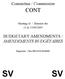 Committee / Commission CONT. Meeting of / Réunion des 12 & 13/09/2005 BUDGETARY AMENDMENTS / AMENDEMENTS BUDGÉTAIRES. Rapporteur: Chris HEATON-HARRIS