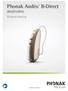 Phonak Audéo B-Direct. (B90/B70/B50) Bruksanvisning