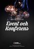 Event och Konferens LOKALSPECIFIKATION