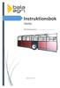 Instruktionsbok TKD701. Tillverkningsnummer:. Reviderad: