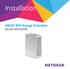 Installation. N600 WiFi Range Extender Modell WN3500RP