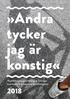 »Andra tycker jag är konstig«