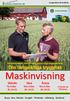 Maskinvisning. Åsarp Tors 6 Dec KL Skövde Tis 4 Dec KL Vara Ons 5 Dec KL 14-21