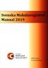 Svenska Makularegistret Manual 2019