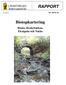 RAPPORT. Biotopkartering. Binån, Brobybäcken, Eksågsån och Natån. ISSN Nr 2010:18