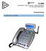 CL600 Larmtelefon med hörslinga, indikeringslampa och nummerpresentation