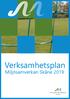 Innehållsförteckning. Inledning och viktiga beslut för samverkan 1. Mål 1. Verksamhetsplan 2. - Projekt 3. - Övriga aktiviteter 6.