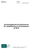 Anvisningsbrevet åt kommunerna för rehabilitering av frontveteraner år 2019