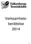 Verksamhets- berättelse 2014