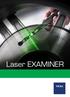 Laser EXAMINER är ett unikt verktyg som har utvecklats av TEXA i samarbete med Brembo, för att noggrant kunna mäta slitaget på bromsskivor och
