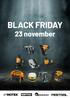 BLACK FRIDAY 23 november