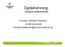 Ogräsharvning. - danska erfarenheter. Thorsten Rahbek Pedersen, Jordbruksverket