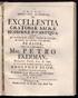 EKERMAN, MAG. P E T R O. r CKATORI/E SACR/ ADOLPHUS BLOM, HODIERNJE P»* AN rjqua QUAM, PR AS IDE, HÖJER, Reg. Eloquent. PüIOF. K eg. & Orb.