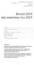 BUDGET 2015 MED INRIKTNING TILL Samordningsförbundet Göteborg Nordost. Tjänsteutlåtande. Dnr 2012/01 Ärende nr: 3 Sammanträde