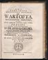 WARTOFTÄ, M. OLAVO CXCfeLSIO» THORERUS P R MS IDE VIRO CELEBERRIMO,' A. ODHEL1US, WESTRO-GOTHUS. ÜPSAL1. HISTORICiE, WESTROGOTHLE TERRITORIO,